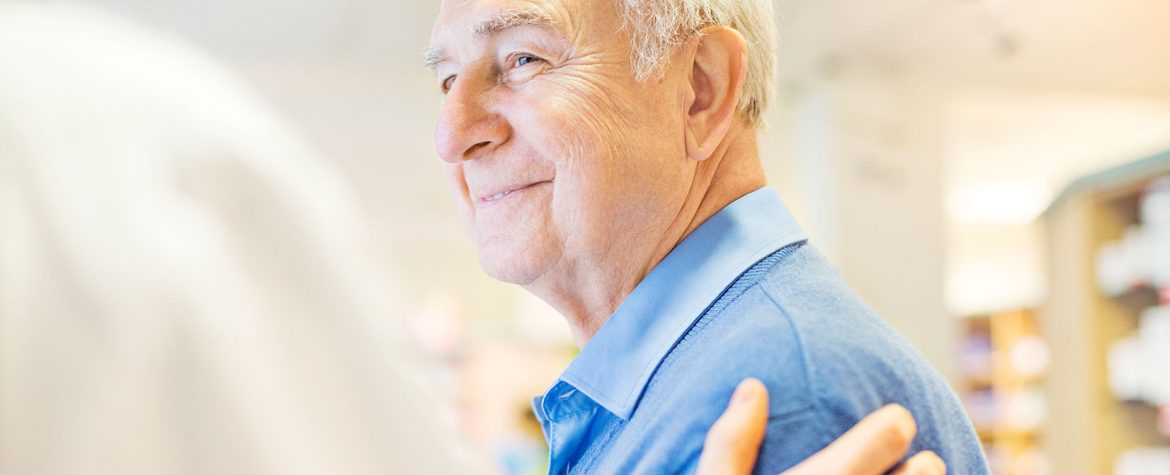 Photo of an elderly man.