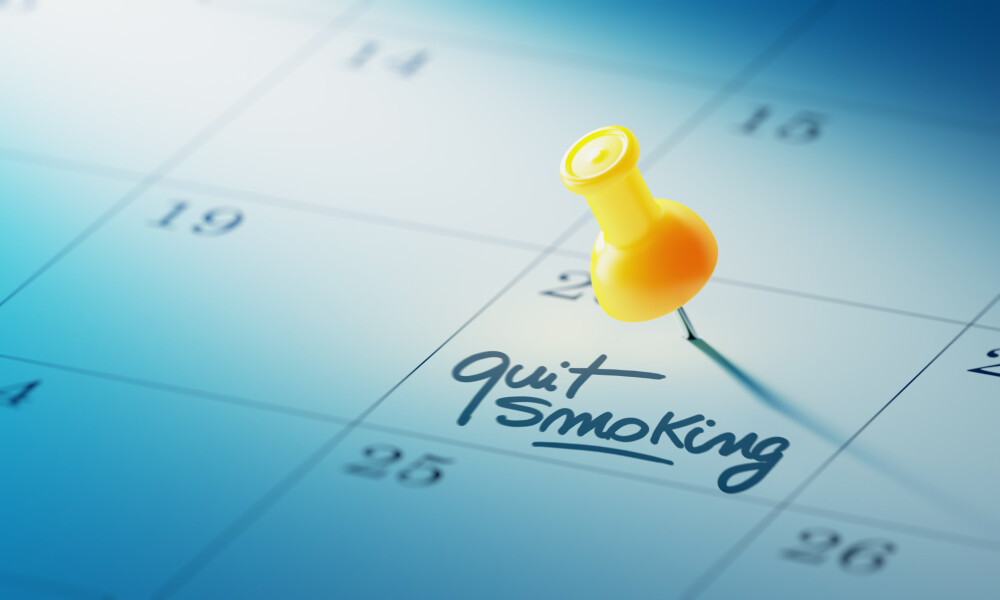 Sop smoking message using calendar date